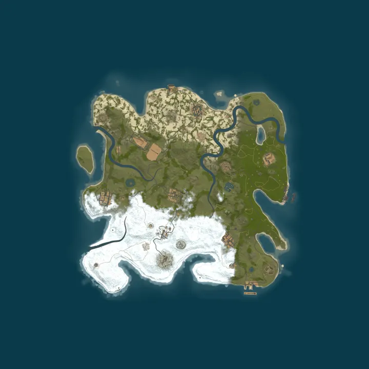 Map of Rust CPT Dev Server