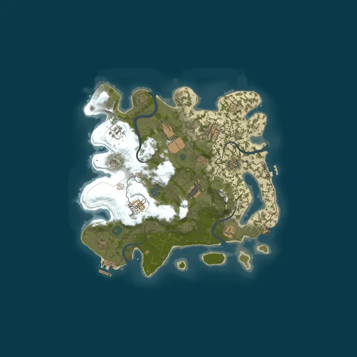 Map of RUSTWORLD.CC [AU] Sydney - Main | Monthly/PvP | Wiped: 09/03