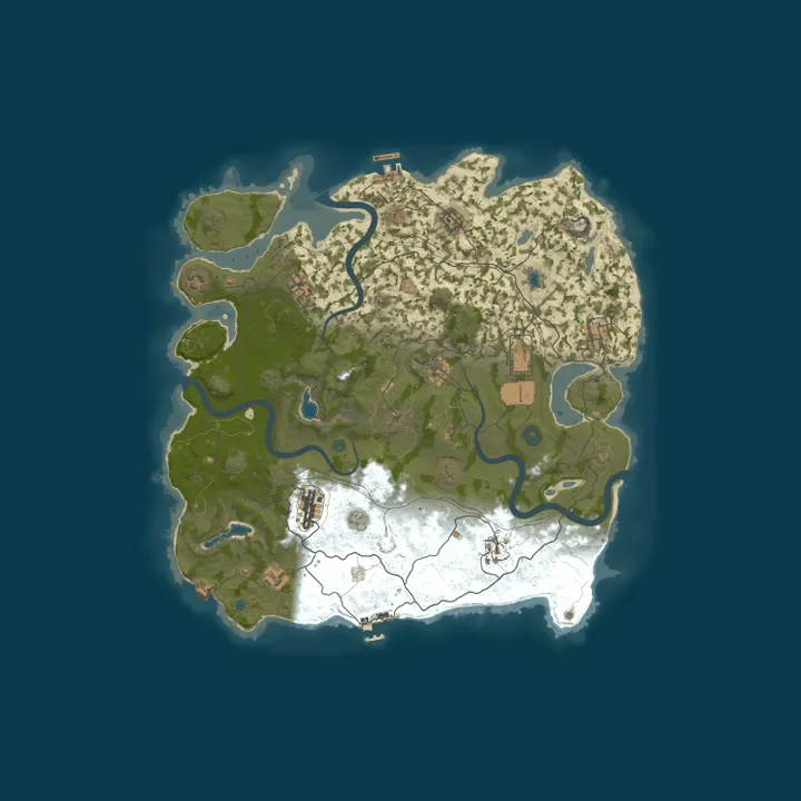Map of My Untitled Rust Server