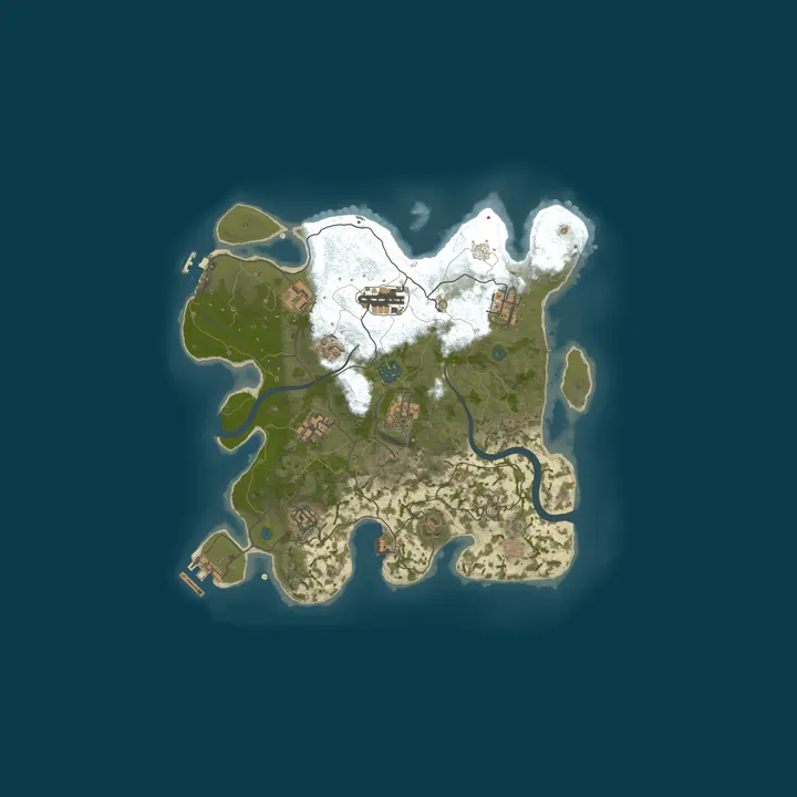 Map of [江湖]测试服