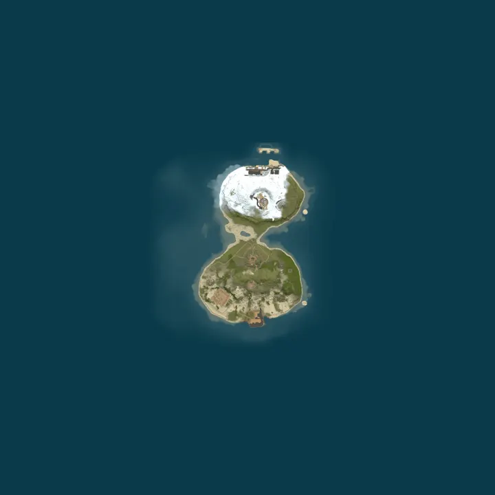 Map of 云聚乐 Rust Server 测试服务器演示服务器