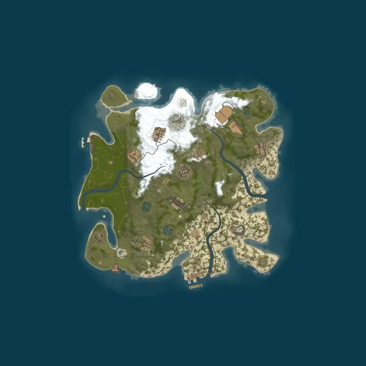 Map of La 167 PVE