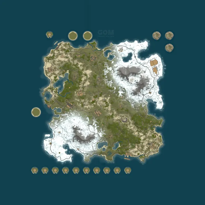 Map of Grumpy Old Man 1X PVE |Kits|Skins|BackPack|Shop|RaidableBase