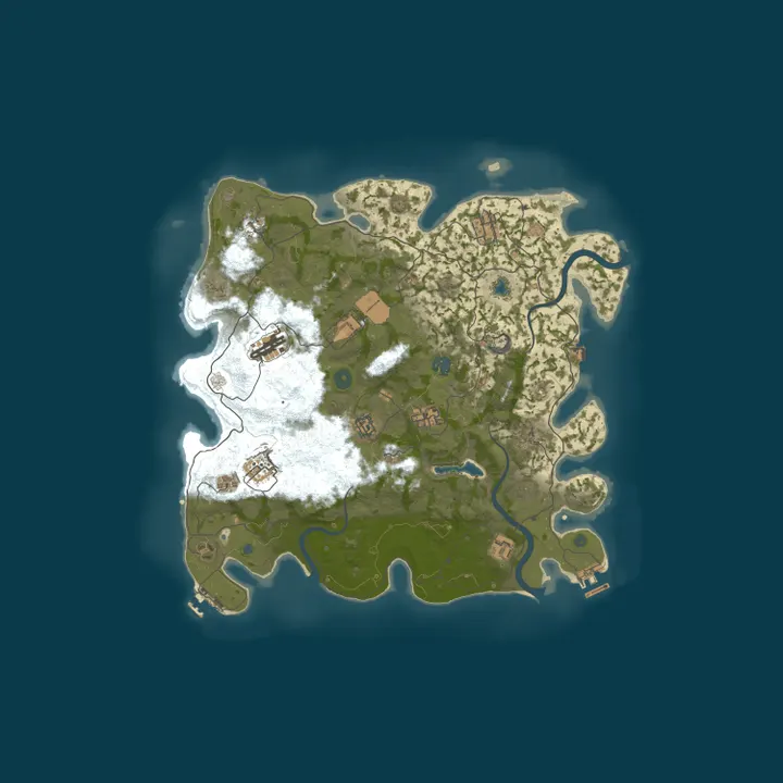 Map of HURT LOCKER