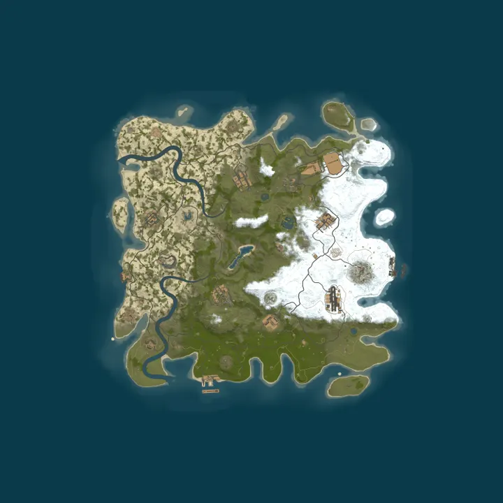 Map of VanillaBeans - PVP NoRaid