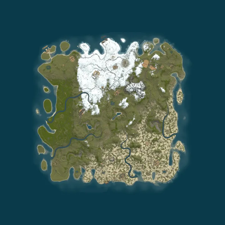 Map of aCw Rusty