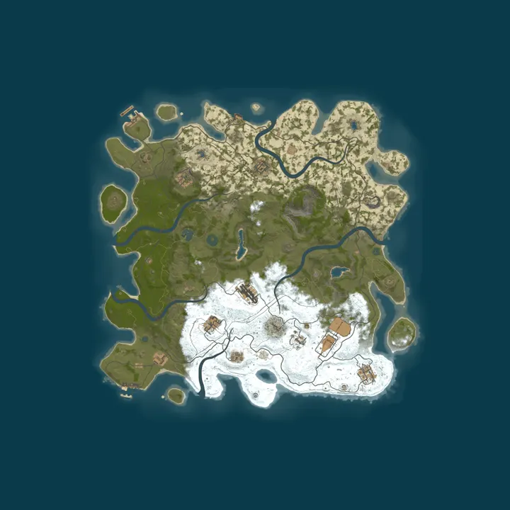 Map of Unity Wasteland PVE