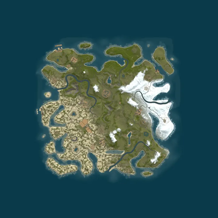 Map of BleedOut PvP Test Server