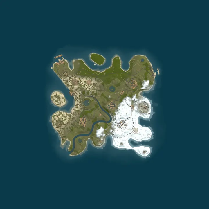 Map of Vudu Acres