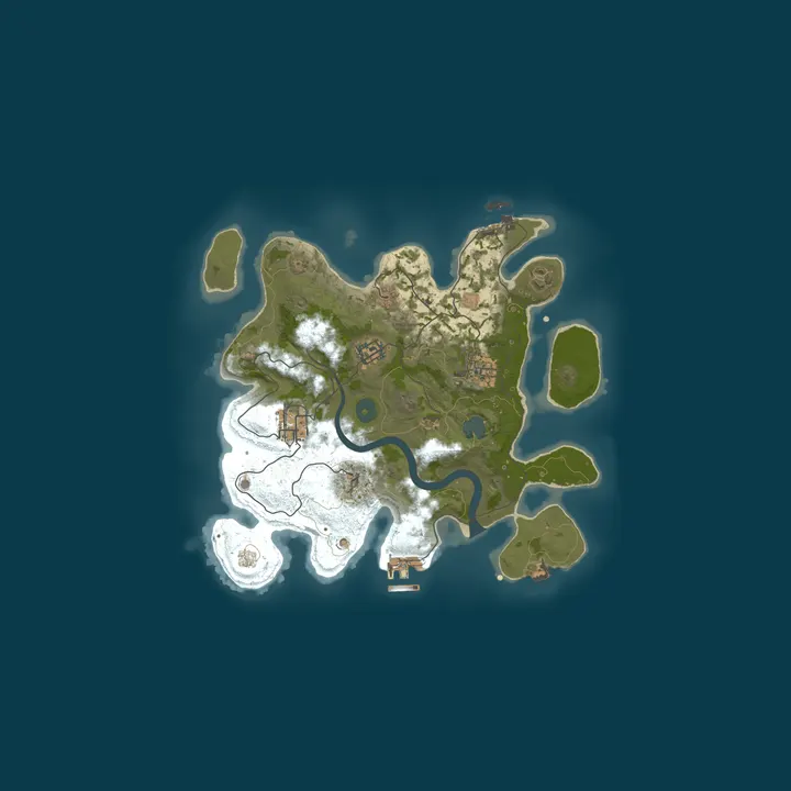 Map of Big Black Jamal