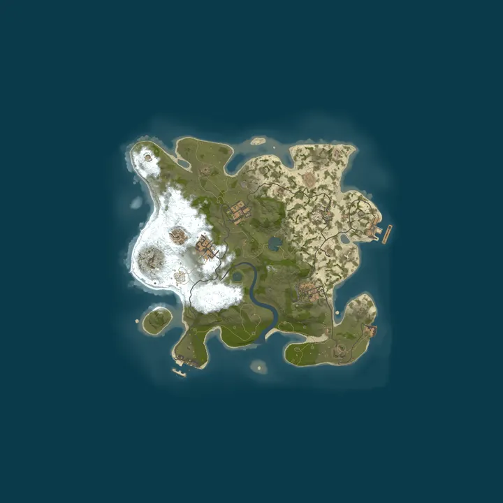 Map of UCloud Game Zone Rust Server