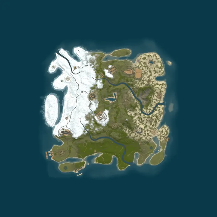 Map of BattleGrounds 2X PVE