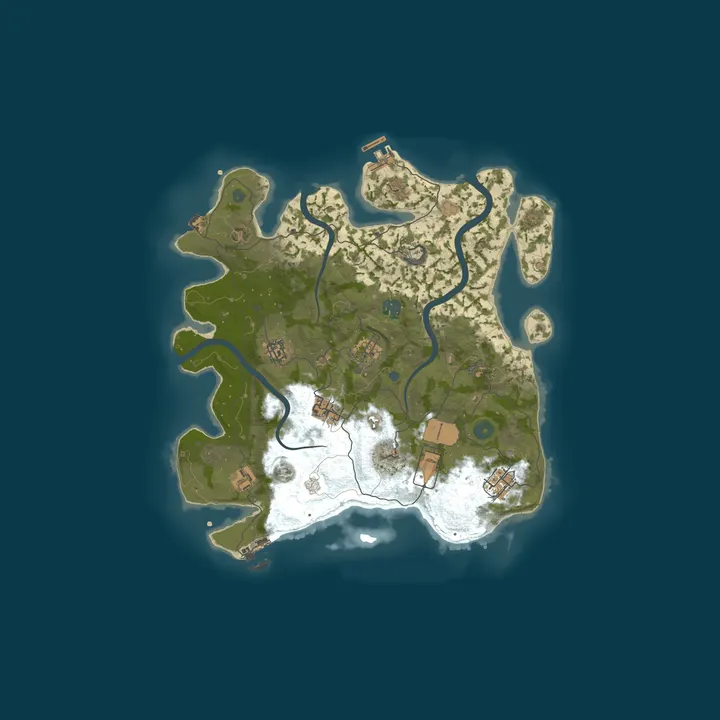 Map of rust server vanilla