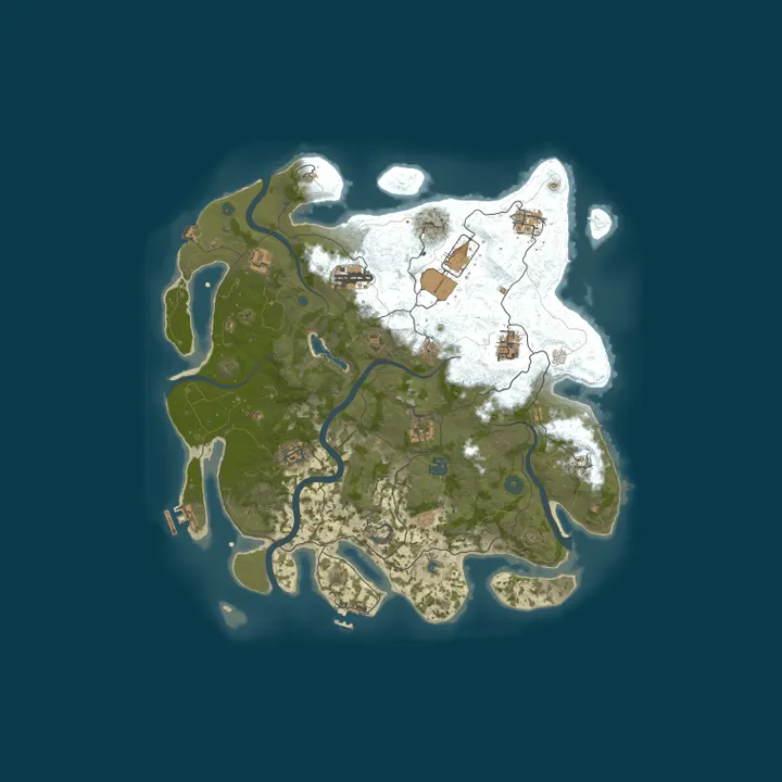 Map of Rust Buds [Solo/Duo]