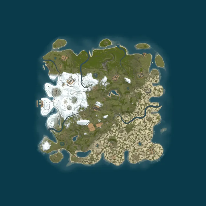 Map of 【JP】Japan Kyushu Main　初心者鯖