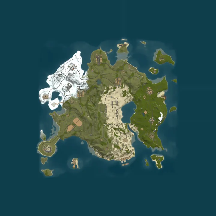 Map of [JP]ちょっぴりHard-PvE RiSu Server[ワイプ作業中]