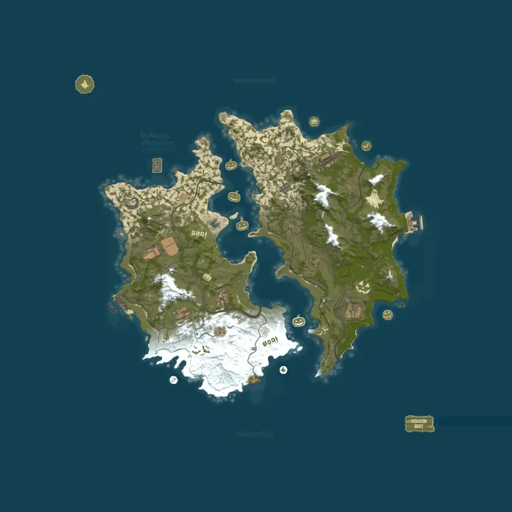 Map of Evolution Test Server