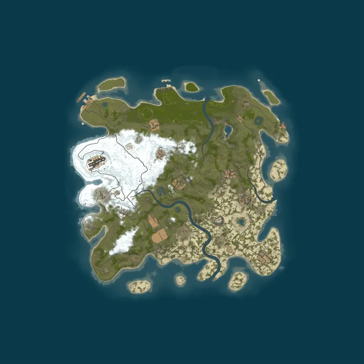 Map of Bears Gaming  | PvE | Monthly Wipe | NA