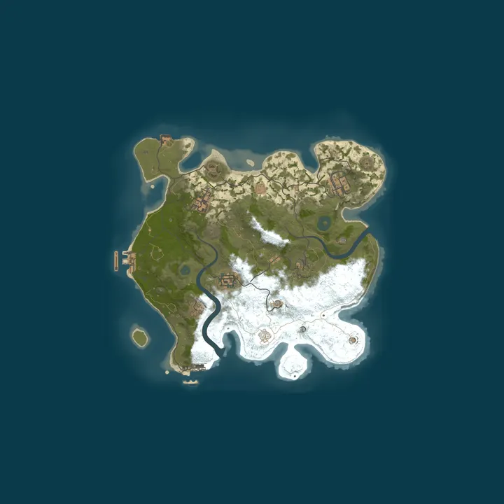 Map of A MegaSuperBigCoolServer