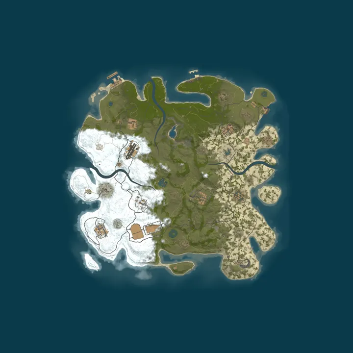 Map of Bloodline Rust 2x