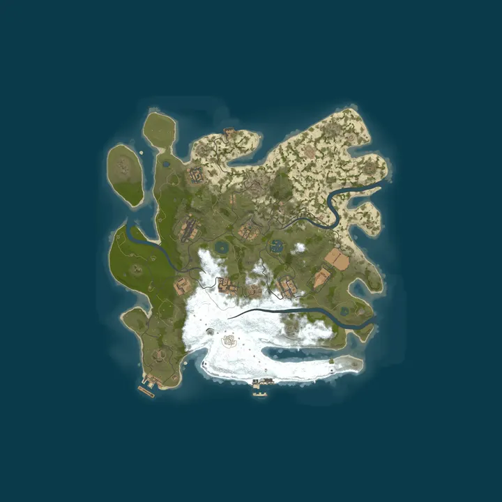 Map of LillyAnna Family Server