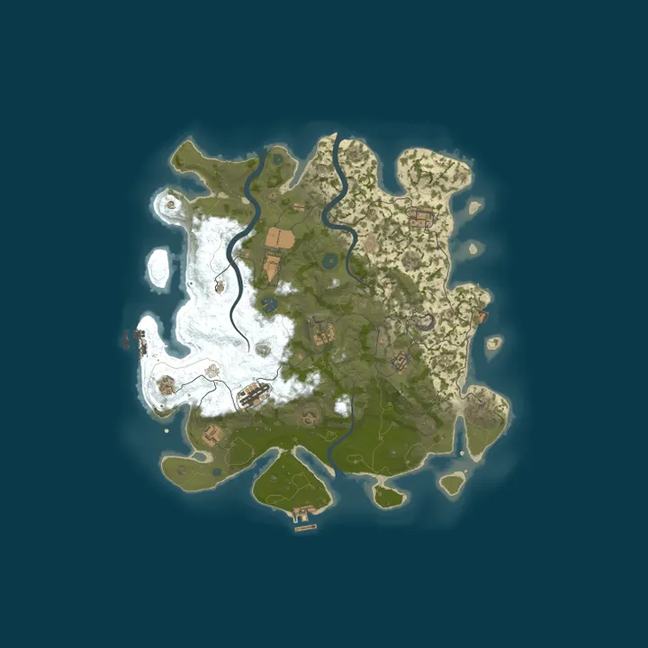 Map of Rustwalker Ranch