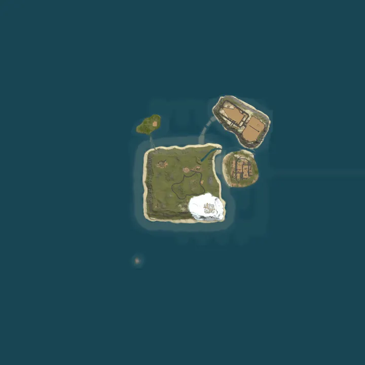 Map of Rusty Waffle | 2x One Grid+ | Vanilla+ | Solo | Duo | Trio