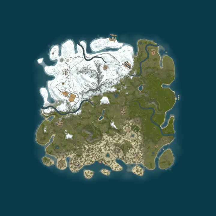 Map of Steel Horse Vikings Official Server