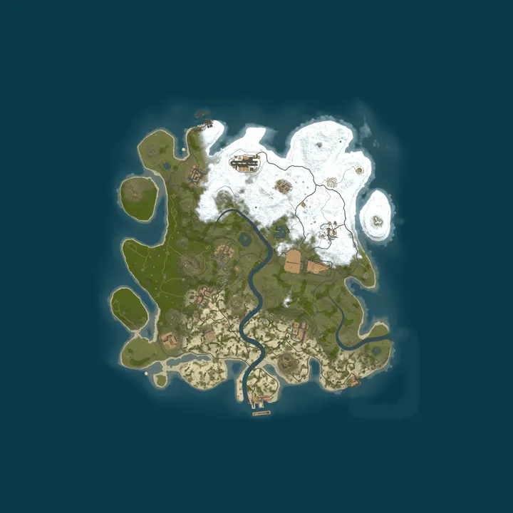 Map of Overthruster 3X Mats Nodes