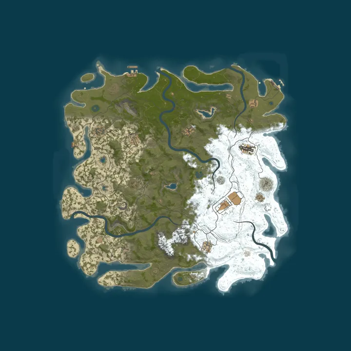 Map of [PvP][EU] HoneyCone | Sting or Be Stung | Raidable