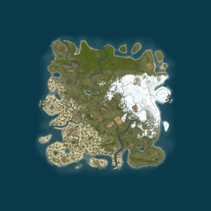 Map of RustDockerServer