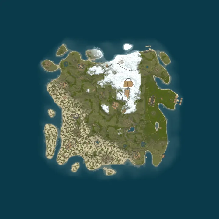 Map of Arsenal Staging Branch