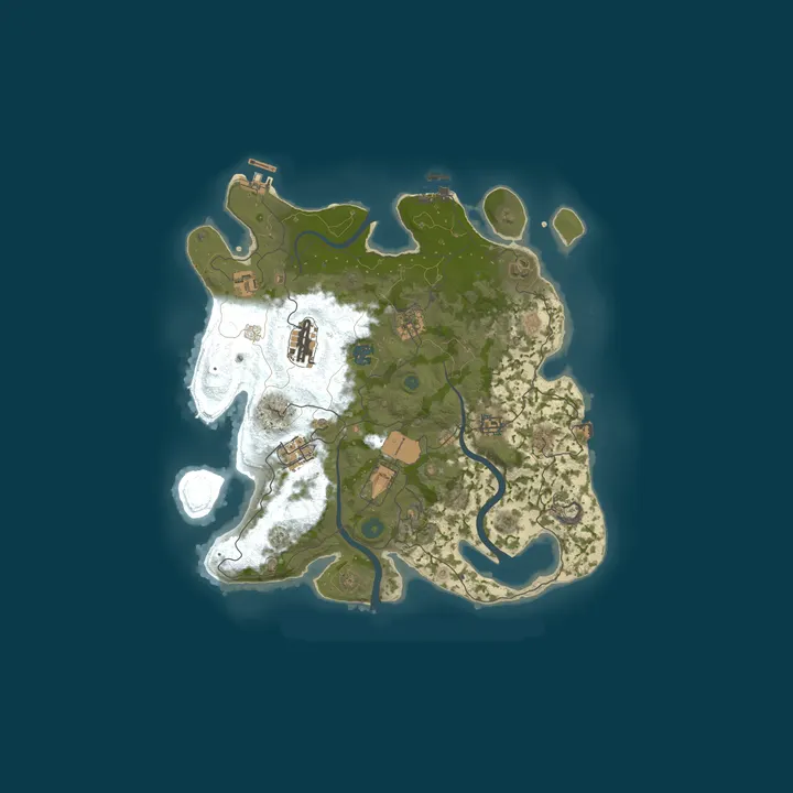 Map of EXILE | SOLO/DUO | MONTHLY | VANILLA