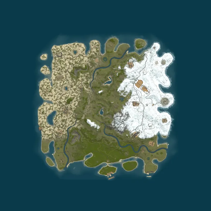 Map of [EU][PVE] 5x |ZE-Gaming #2|Loot++|Skills|Events|Monthly MAP|BP 