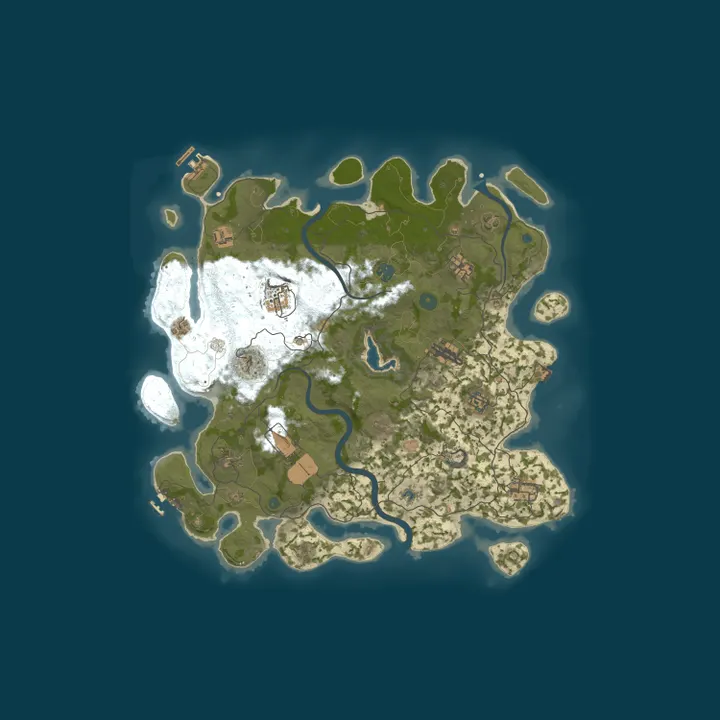 Map of Plutoniumite - Vanilla Server [ITA]