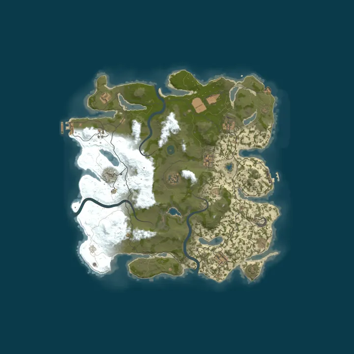 Map of Last Frontier | PvE/PvP | Friendly | Quests | Purge | Events