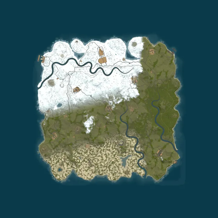 Map of My Untitled Rust Server
