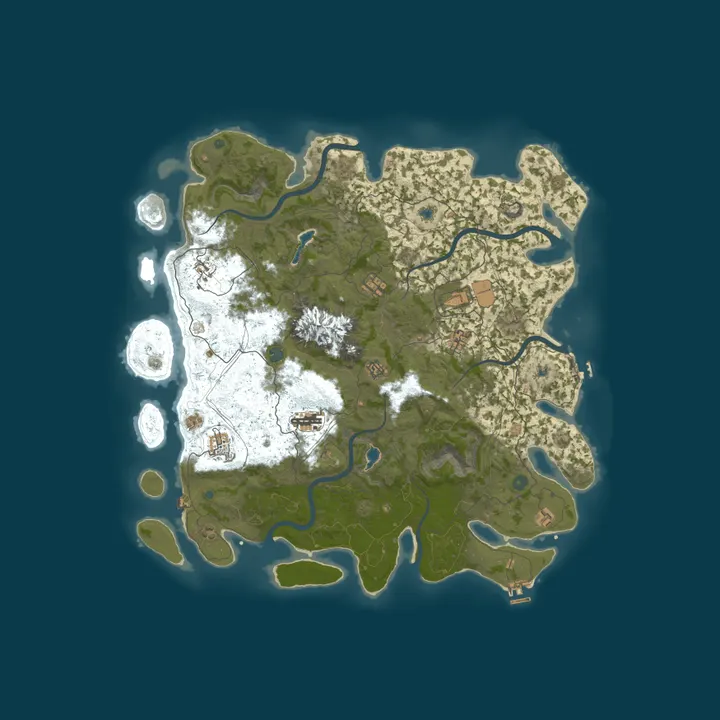 Map of Corrosion PvE