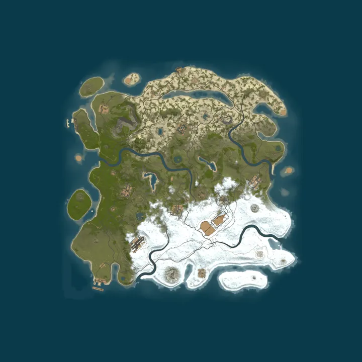 Map of My Untitled Rust Server