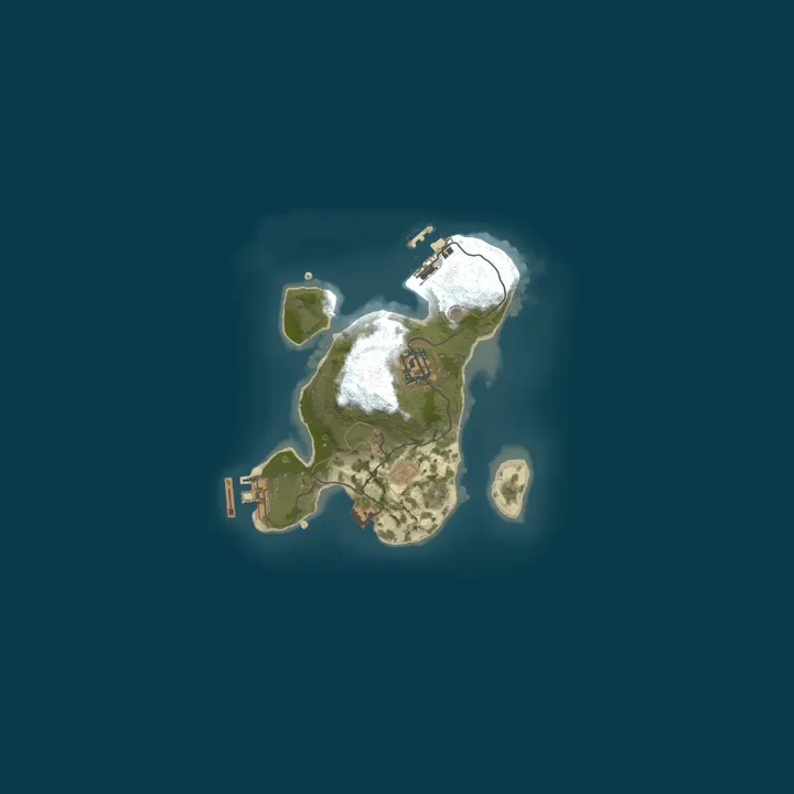 Map of Rust Server - Pinehosting.com