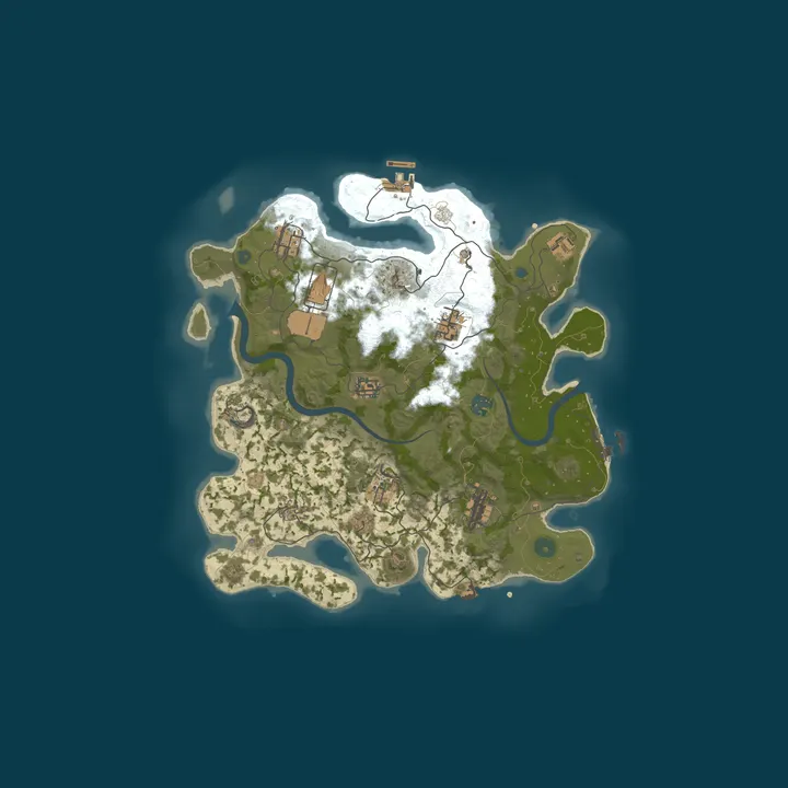 Map of NewGrounds R{ |InstaCraft|Kits|BattlePass|Homes