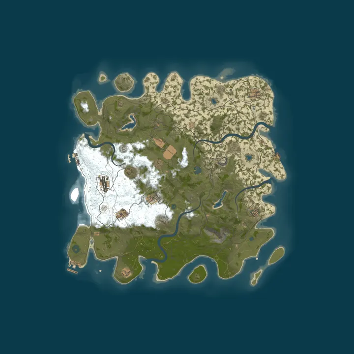 Map of Fear_No_One/10X/TP/Loot/Backpack  | SurvivalServers.com