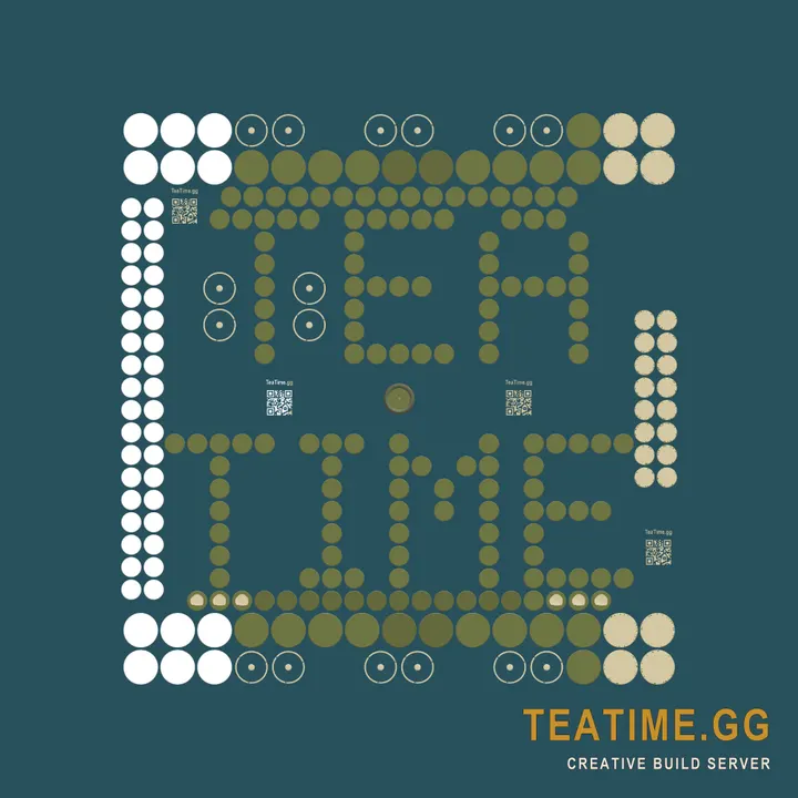 Map of ♨ TEATIME СТРОЙКА|1v1|АИМ|ИГРЫ|MAGIC RUST ROOM