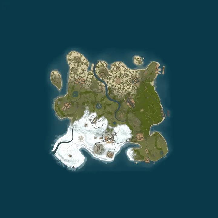 Map of Rust by g-portal.com