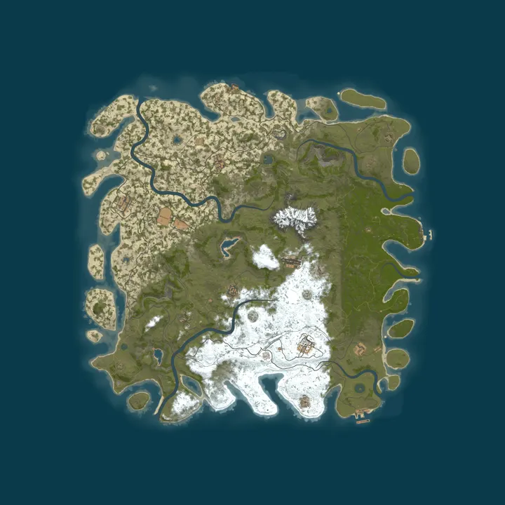 Map of [VANILLA] Rustic Dream Stream | Weekly Wipe