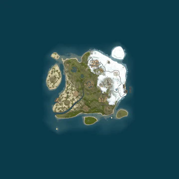 Map of NEXTFALL 3X \| EU \| Monthly Wipe