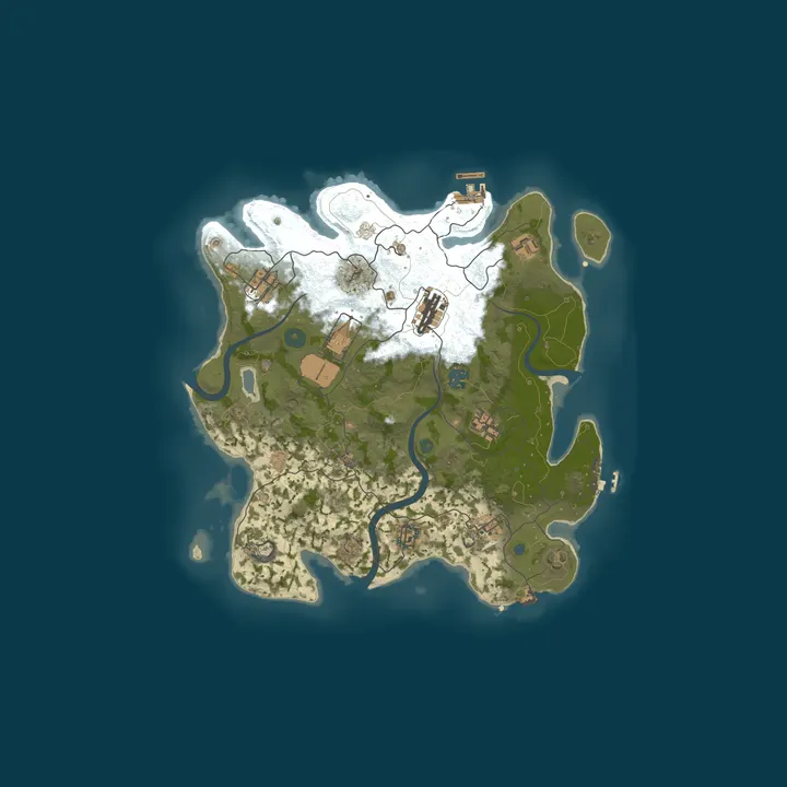 Map of Slav space