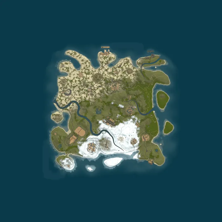 Map of Livestock Staging