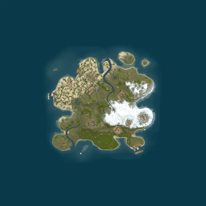 Map of [DE] Project RUST Sixty_Five | Only PvE | Monthly | QoL