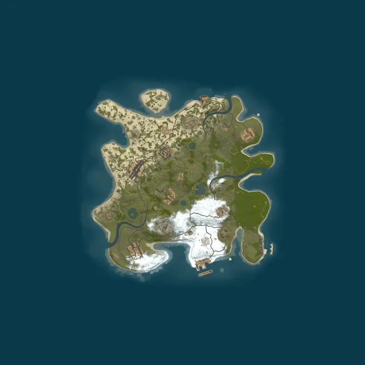 Map of rena prak